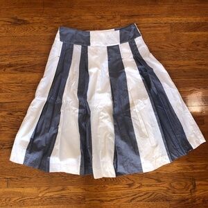 Boden Midi Striped Skirt
